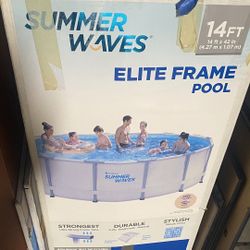 14ft Wide Pool From Summer Waves 