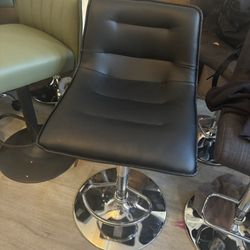 Black Bar Stool 