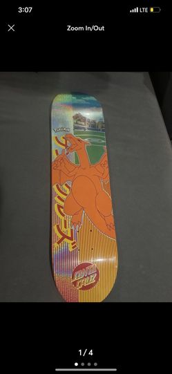 Charizard Santa Cruz Skateboard Deck