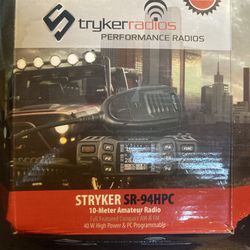 Stryker Radios SR-94HPC Am/fm 40 Watt High Power Pc Programmable Sr94hpc