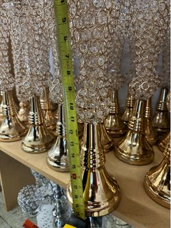 Gold center piece