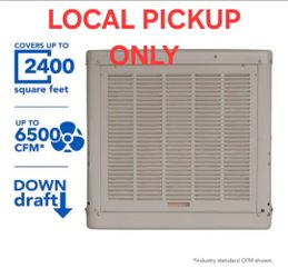 ➿️ 6500CFM Down-Draft Roof Evaporative Cooler for 2400 sq. ft. (No Motor )