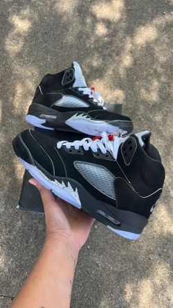 Jordan black metallic 5s