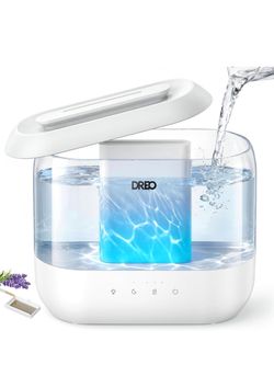 Dreo Humidifiers for Bedroom, 4L Top Fill for Large Room, 36H Runtime, 28 dB Quiet Supersized