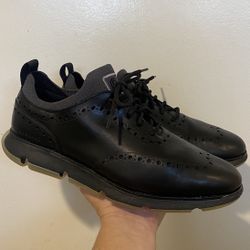 Cole Haan 4.Zerogrand Wingtip Oxford Leather Shoes Men Size : 9 (C33452) 