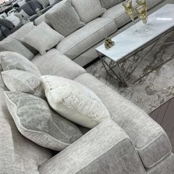 Limited Stock Stylish Sectional! 