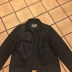 Eddie Bauer Womens Leather Coat