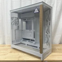 NZXT H9 Flow 2025 ATX Mid-Tower Dual-Chamber PC Case White