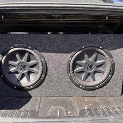 12in Kicker CompVR 400wAmp