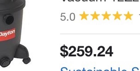 Top Of The Line Wet/dry Shop Vac