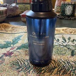 Brand New BATH & BODY WORKS Men’s Collection Body Spray In OCEAN