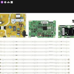 Samsung UN55J6200AFXZA UN55J620DAFXZA TV Repair Parts Kit