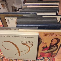 Vinyl records BoxSet Classical, Mint from $15, ask for price if you like any or full list