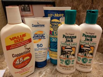 Free sunscreen lotions in Mira Mesa