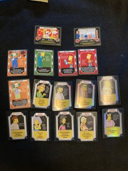 Simpsons Trading Cards