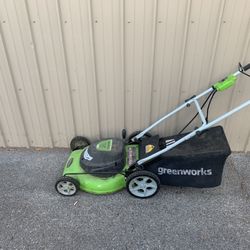 Green Works Lawn Mower 