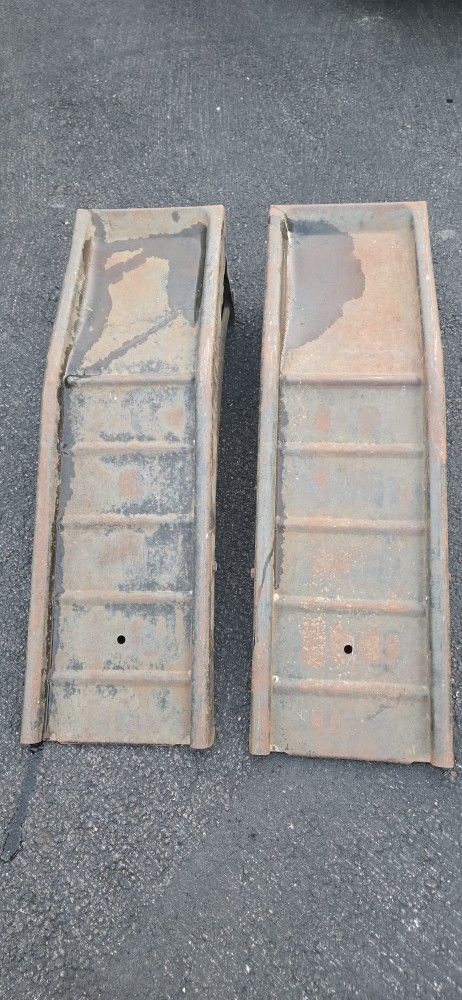 Steel Ramps Very Solid