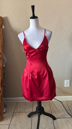 Red dress