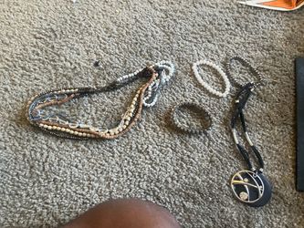 Mixed Beaded Necklaces and Bracelets Lot