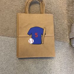 Baseball Party Bags