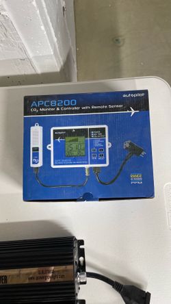 Autopilot APC8200 CO2 Monitor & Controller with Remote Sensor
