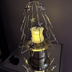 Brass Christmas Tree Votive Candle Holder – Vintage