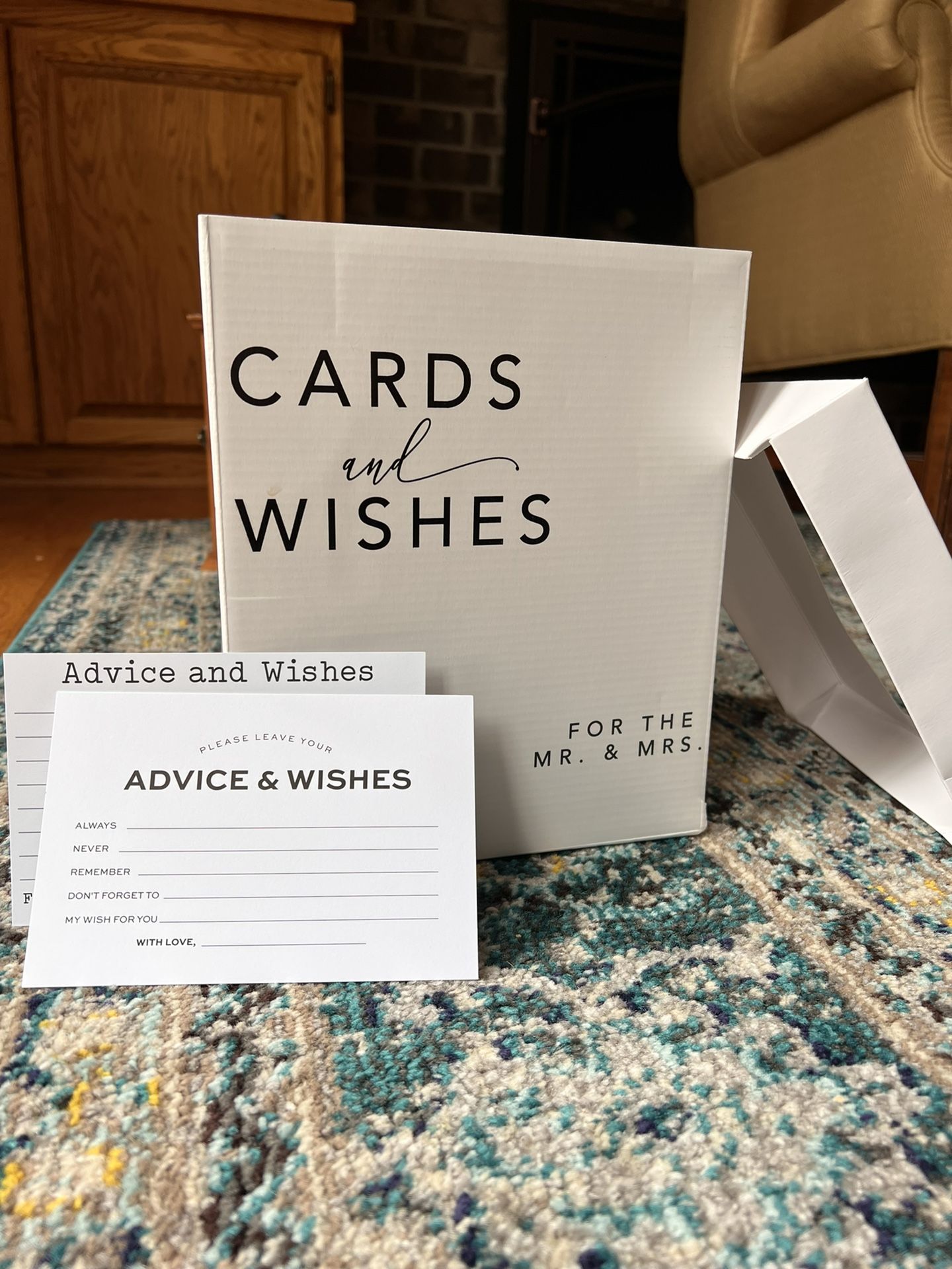 Wedding Card Box And Cards