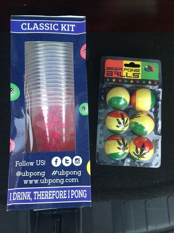 New Beer Pong Set