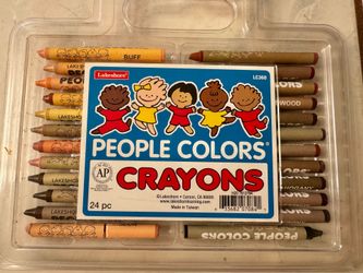 “People Colored” Crayons