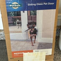 NEW Dog Door Petsafe Patio Sliding 