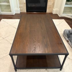 Large Wood Coffee Table