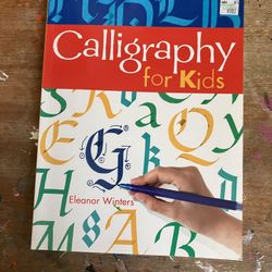 Kids Calligraphy Book (Brand New)