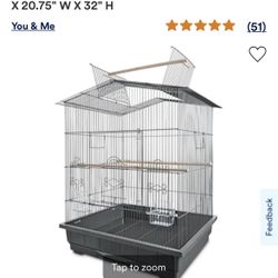 Conure Habitat Bird Cage 