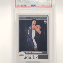2023 Panini NBA Hoops Victor Wembanyama Rookie #298 PSA 9 RC