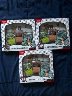 Pokémon Scarlet & Violet 151 Poster Collection x3