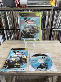 Moto GP 3, 2005, Microsoft Xbox - CIB Complete in Box with manual