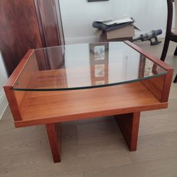 Small coffee table with shelve