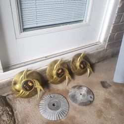 tapas para rines de 7"   y dos rollpan para chevy