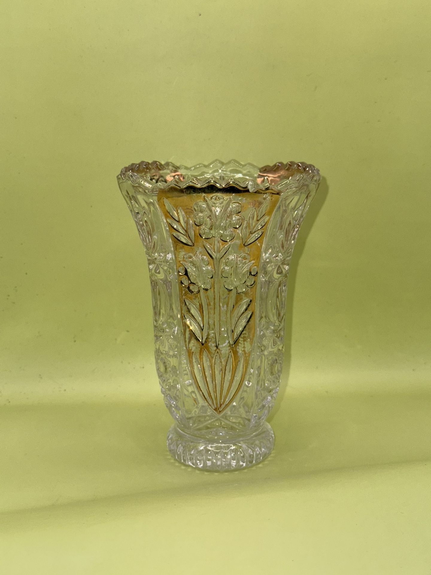Crystal Clear German 24% Lead Crystal Vase