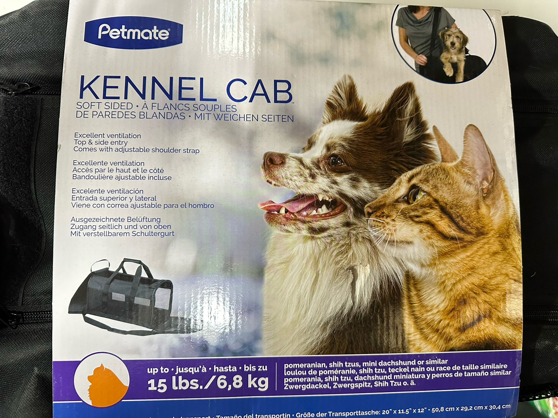 Petmate Kennel Cab Dog Carrying Bag 