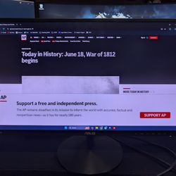 Asus VN247 23.6" Monitor - Sleek, Sharp, Reliable