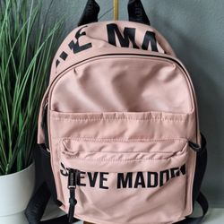 Light Pink Steve Madden Backpack 