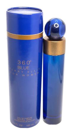 360 Blue by Perry Ellis 3.4 FL.OZ Eau the parfum spray for women NEW $10