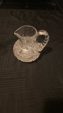 Lead Crystal Pitcher