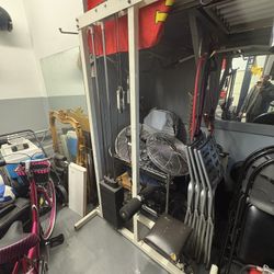 Lat Pull Down Machine - Old School