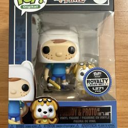 Funko Pop! Adventure Time Freddy & Proto as Finn & Jake #393  LE 1271 Pieces