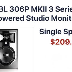 JBL Speaks 306p MKll 3 Series Studio 