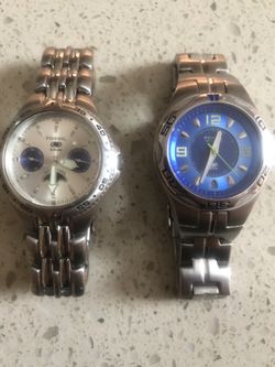 Fossil Blue Watches - BQ9141 & AM3734