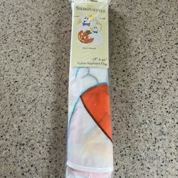 Ghost Silhouette Halloween Flag Never Used 