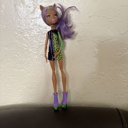 Skultimate Roller Maze Clawdeen Wolf Monster High Doll